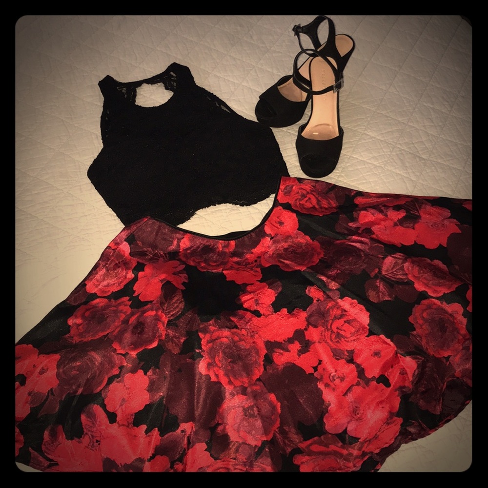 Stunning two piece dress